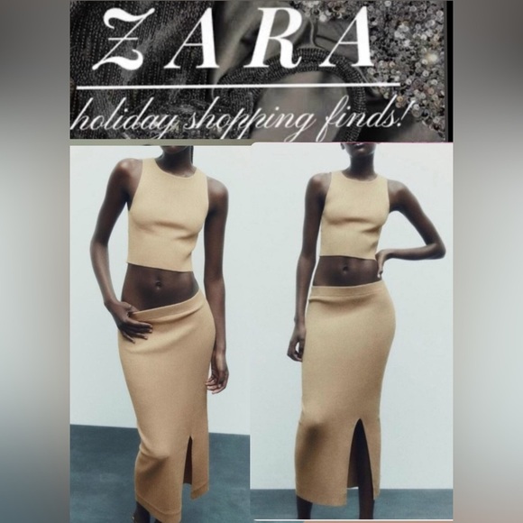 Zara Dresses & Skirts - NWT Zara metallic trend Midi Skirt size M and L
🚨FIRM PRICE NO DISCOUNT